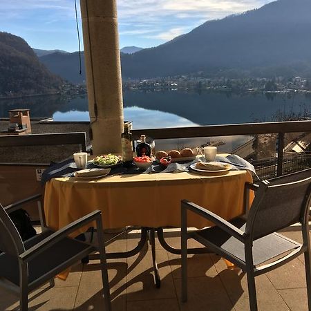 Appartement Novotna Ponte Tresa Bagian luar foto