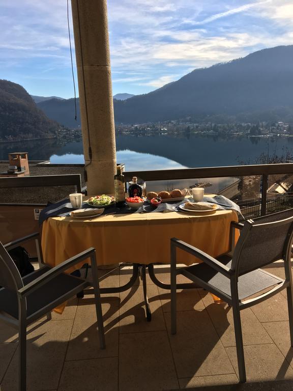 Appartement Novotna Ponte Tresa Bagian luar foto